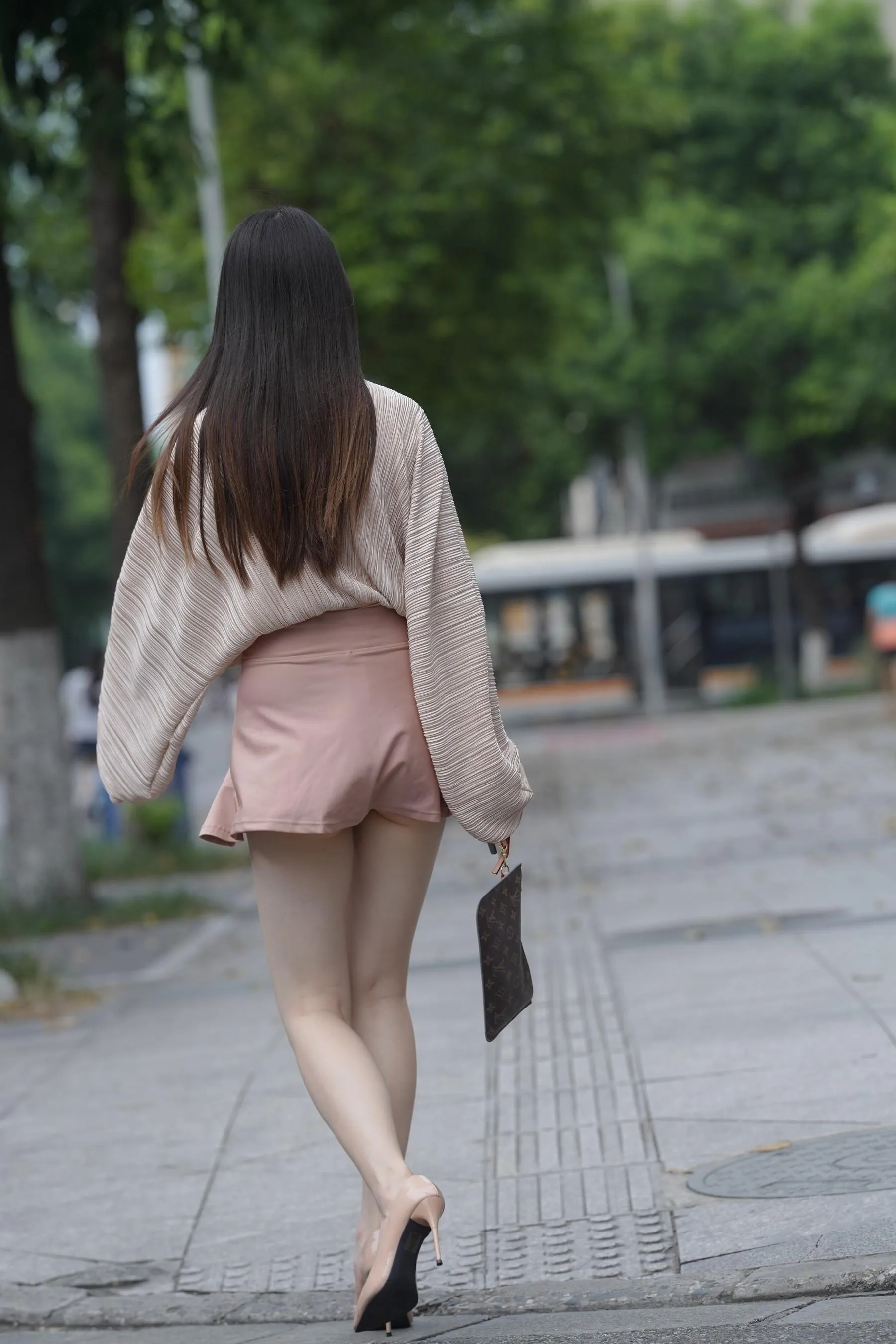 魔镜街拍 NO.167 可爱的粉色短裙小姐姐 [495P]插图8